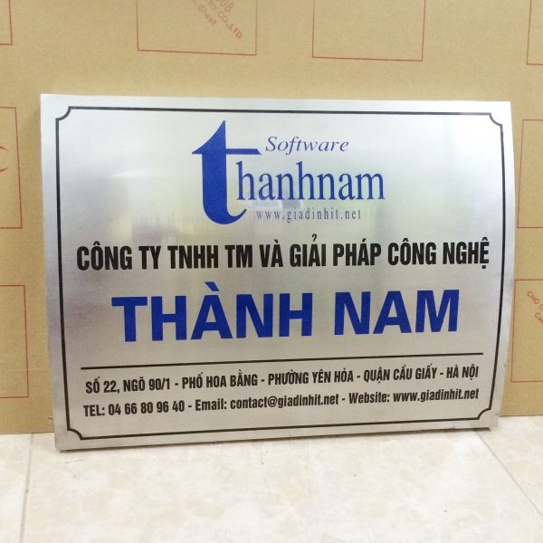 Bảng hiệu công ty