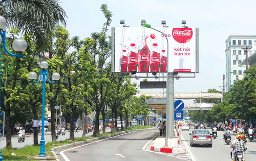 Thi công bảng hiệu quảng cáo công ty 