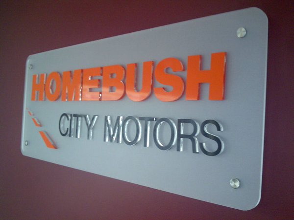 Biển công ty bằng mica