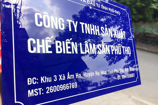 Bảng hiệu công ty đẹp
