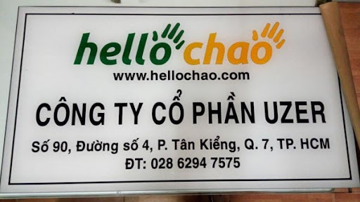 Mẫu bảng hiệu công ty mica