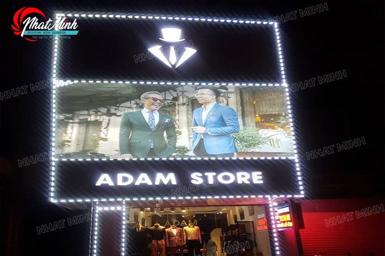 Làm biển quảng cáo Đà Nẵng - Thi công trọn gói giá rẻ 246 bien hieu cua hang veston