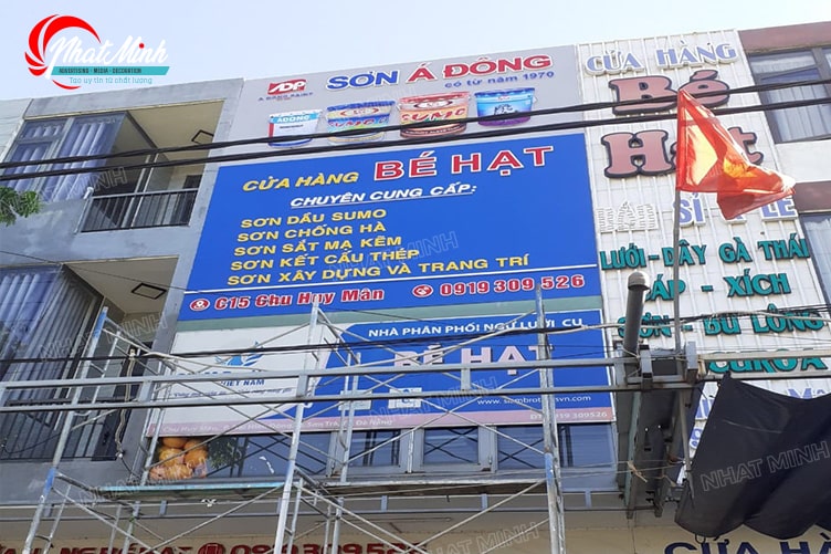 Làm biển quảng cáo Đà Nẵng - Thi công trọn gói giá rẻ 199 bien hieu dai ly nha phan phoi