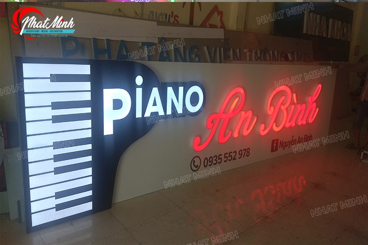 Làm biển hiệu cửa hàng An Bình