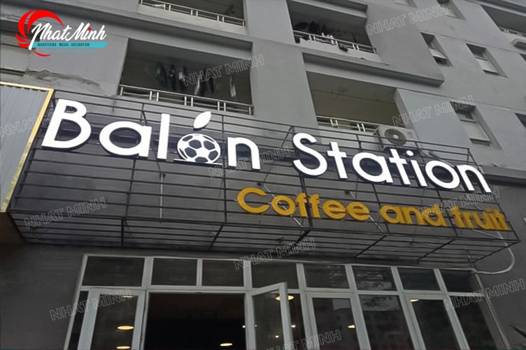 Làm biển quảng cáo Đà Nẵng - Thi công trọn gói giá rẻ 211 bien hieu quan cafe