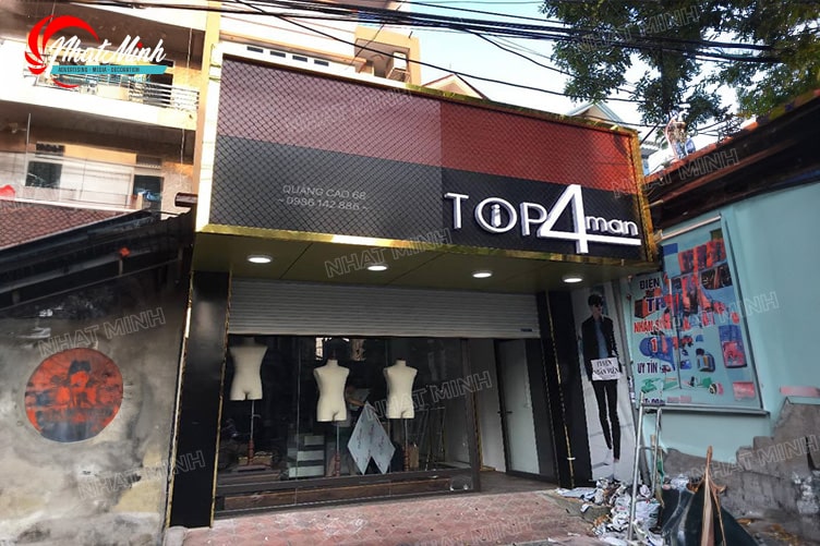 Làm biển quảng cáo Đà Nẵng - Thi công trọn gói giá rẻ 222 bine hieu shop thoi trang