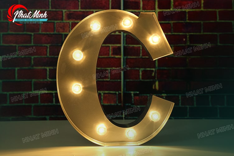 Chữ nổi led buld