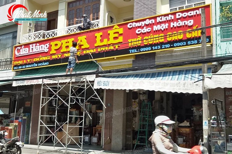 Làm biển quảng cáo Đà Nẵng - Thi công trọn gói giá rẻ 178 Làm biển hiểu cửa hàng phong thuy