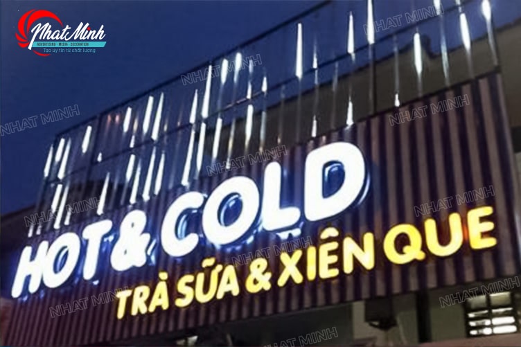 Làm biển quảng cáo Đà Nẵng - Thi công trọn gói giá rẻ 223 lam bien hieu tra sua