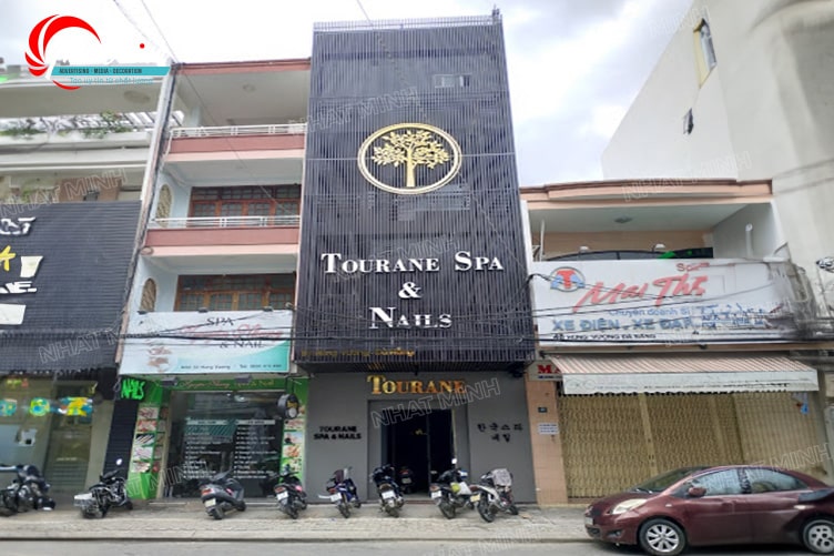 Làm biển quảng cáo Đà Nẵng - Thi công trọn gói giá rẻ 232 thi cong bang hieu spa