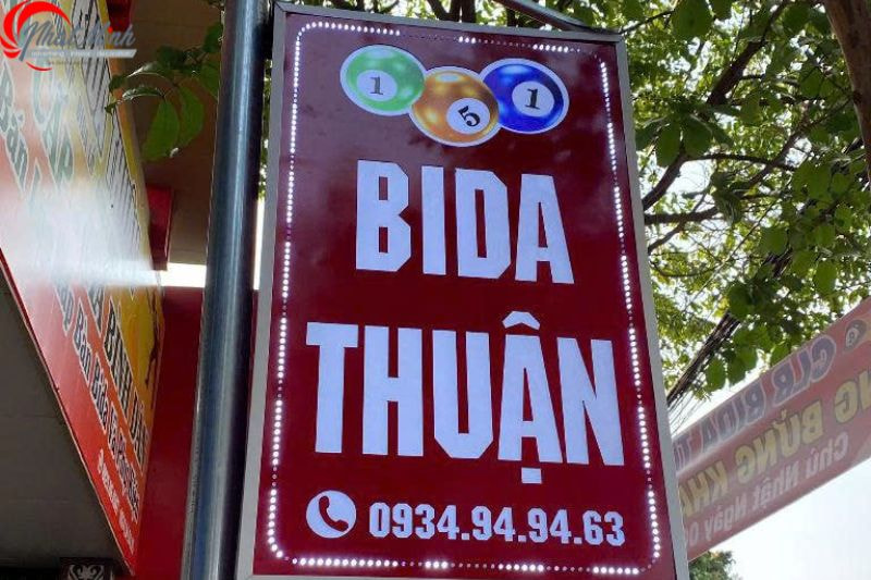 giá bảng hiệu hộp đèn