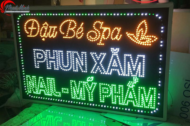 bảng hiệu đèn led đẹp