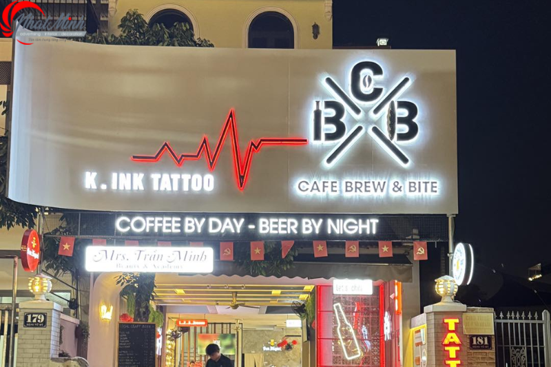 làm bảng hiệu đèn led đẹp