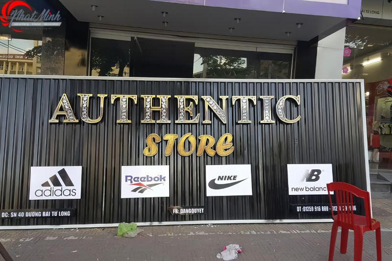 mẫu bảng hiệu tôn đẹp