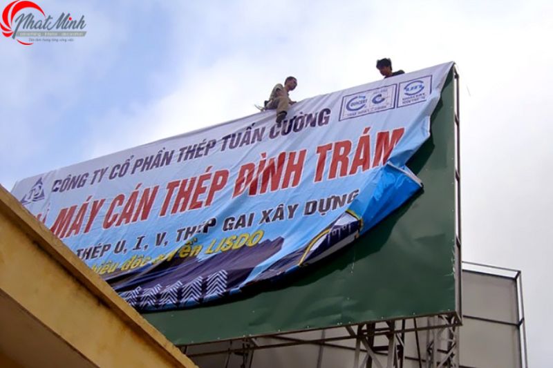 bảng hiệu tôn giá rẻ